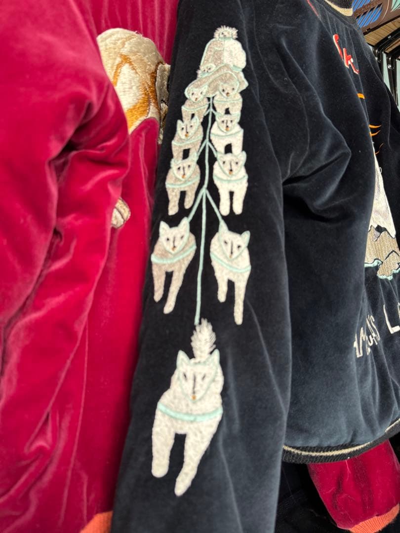 激レア 東洋エンタープライズ アラスカ 別珍 スカジャン XL