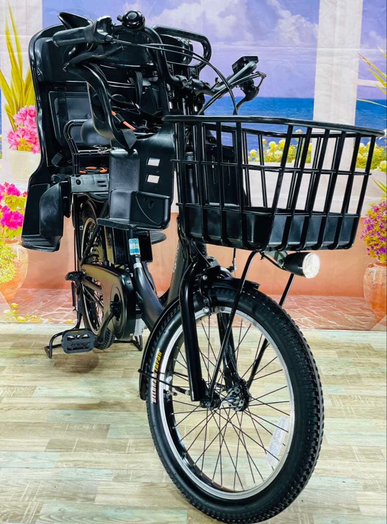 王様アニーズ2019年⭐️パナソニックギュット16AH子供乗せ電動自転Y2754