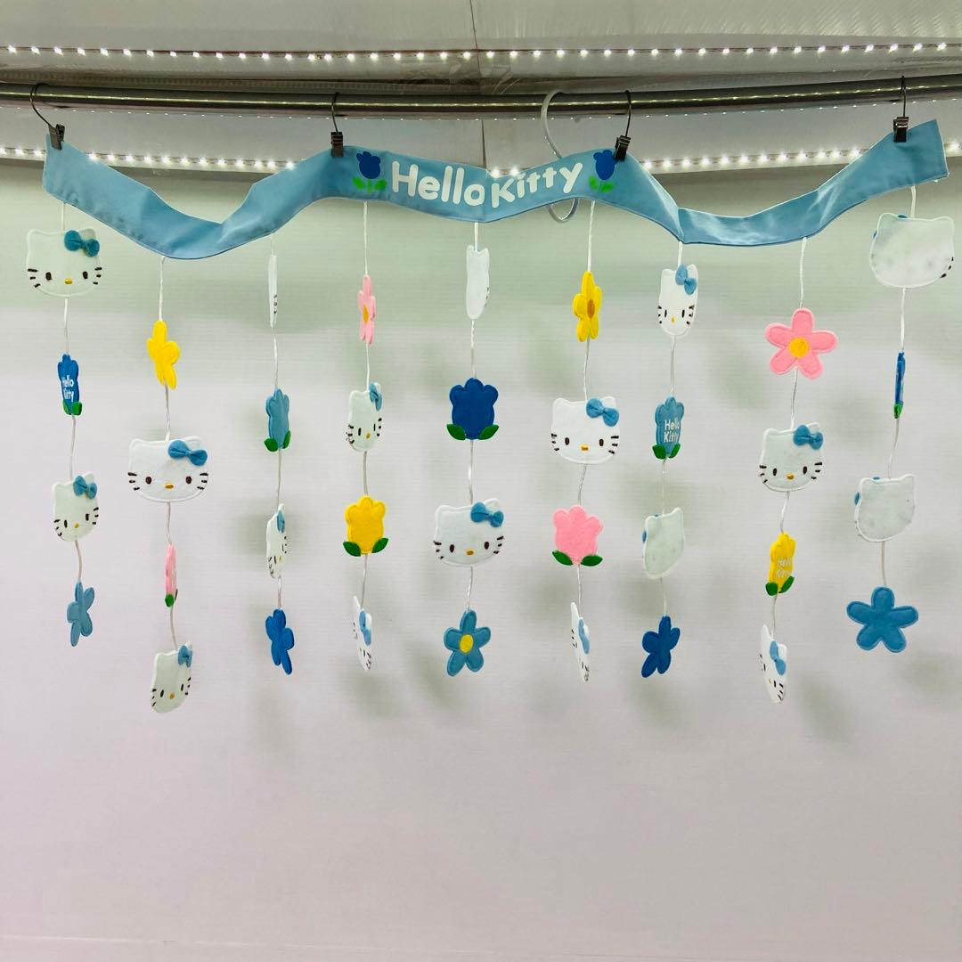 SANRIO　サンリオ　Hellokitty　マスコットカフェカーテン