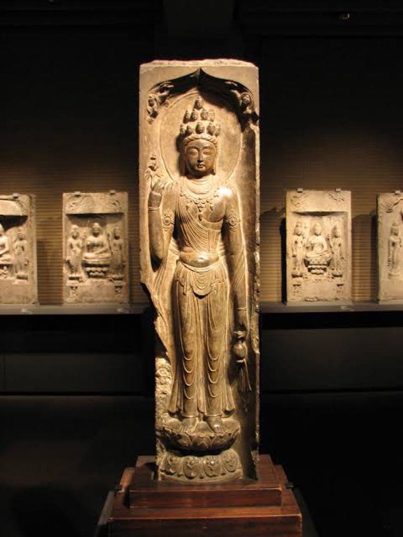 ガ(賀)様売約keep…中国初唐・末期「名品・石仏龕」南北朝時代・大乗仏教寺院