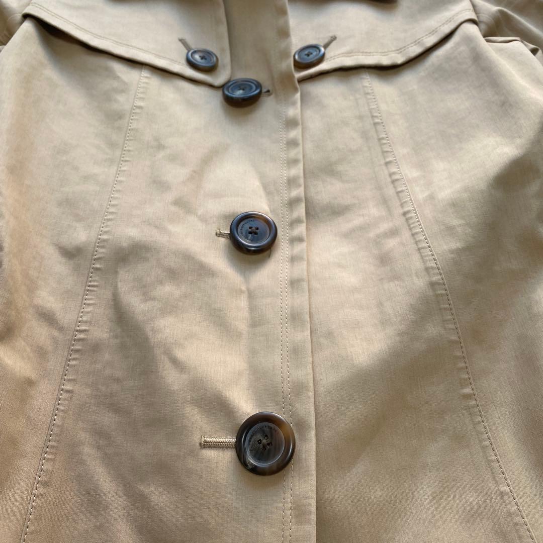 バーバリーブルーレーベル　トレンチコート　ベルト　リボン　ホースロゴ　M 撥水