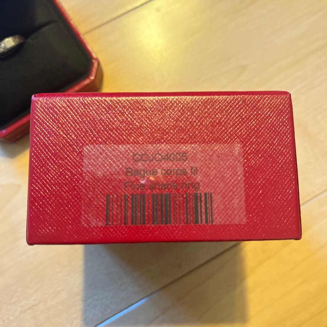 Cartier 一粒ダイヤ　ラブリング　50 正月明けまで値下げ！