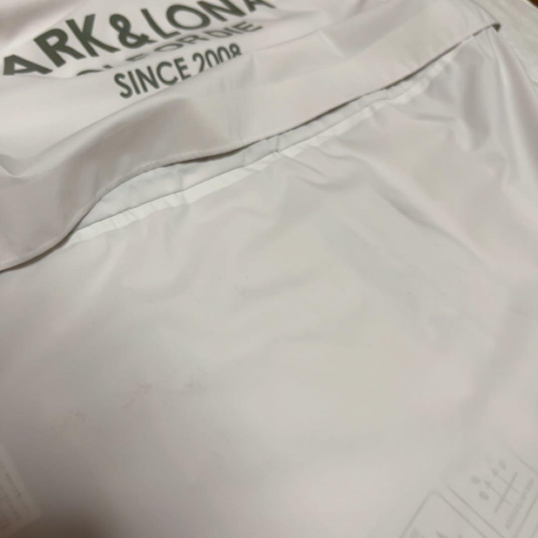 極美品　2024 マークアンドロナ 2WAY レインワンピース 　迷彩　フード