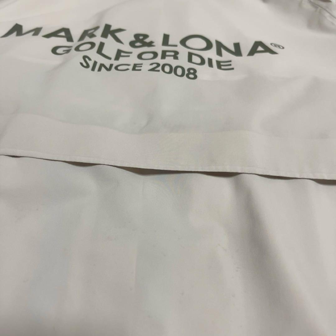 極美品　2024 マークアンドロナ 2WAY レインワンピース 　迷彩　フード