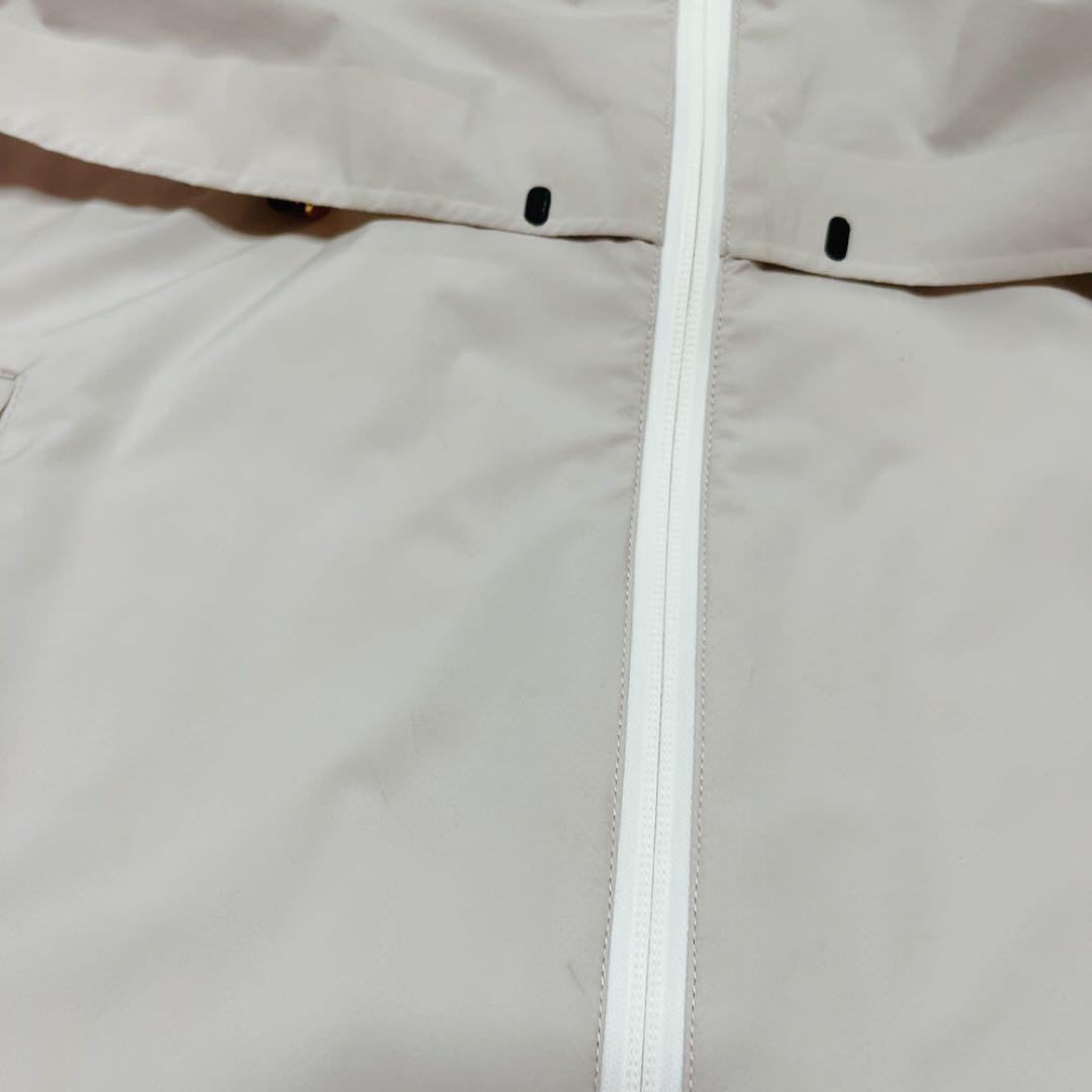 極美品　2024 マークアンドロナ 2WAY レインワンピース 　迷彩　フード