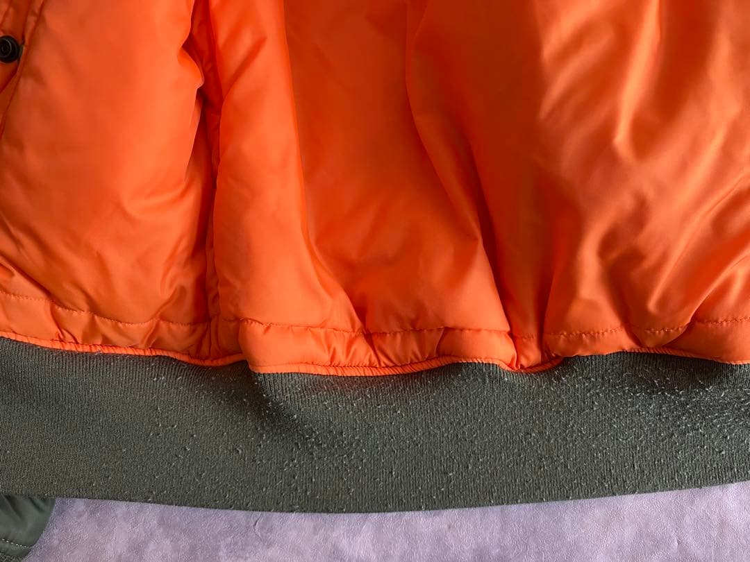 MA-1 ミリタリーフライトジャケット オリーブグリーン USAF 秋冬