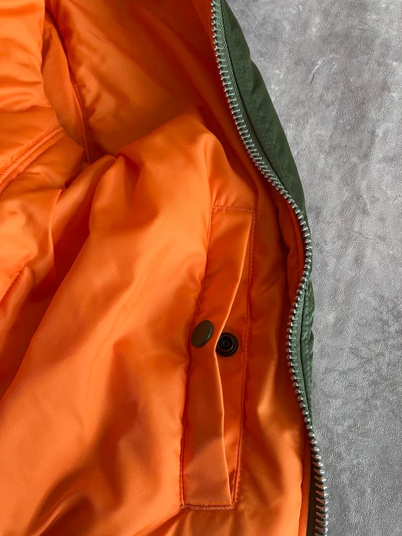 MA-1 ミリタリーフライトジャケット オリーブグリーン USAF 秋冬