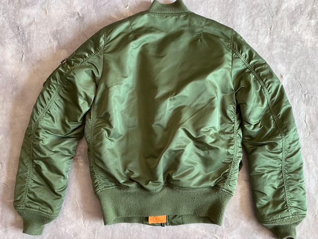 MA-1 ミリタリーフライトジャケット オリーブグリーン USAF 秋冬