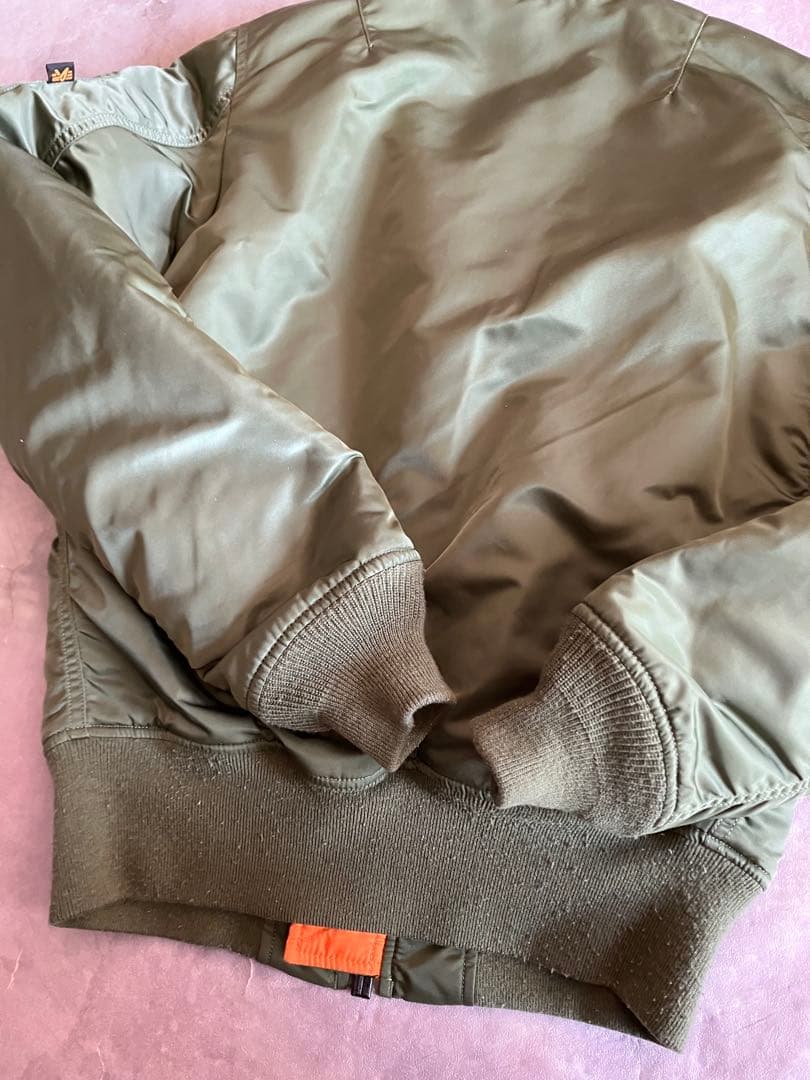 MA-1 ミリタリーフライトジャケット オリーブグリーン USAF 秋冬