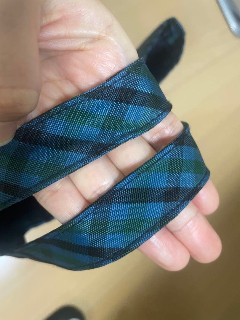 ファミリア　グリーンチェック 完売品