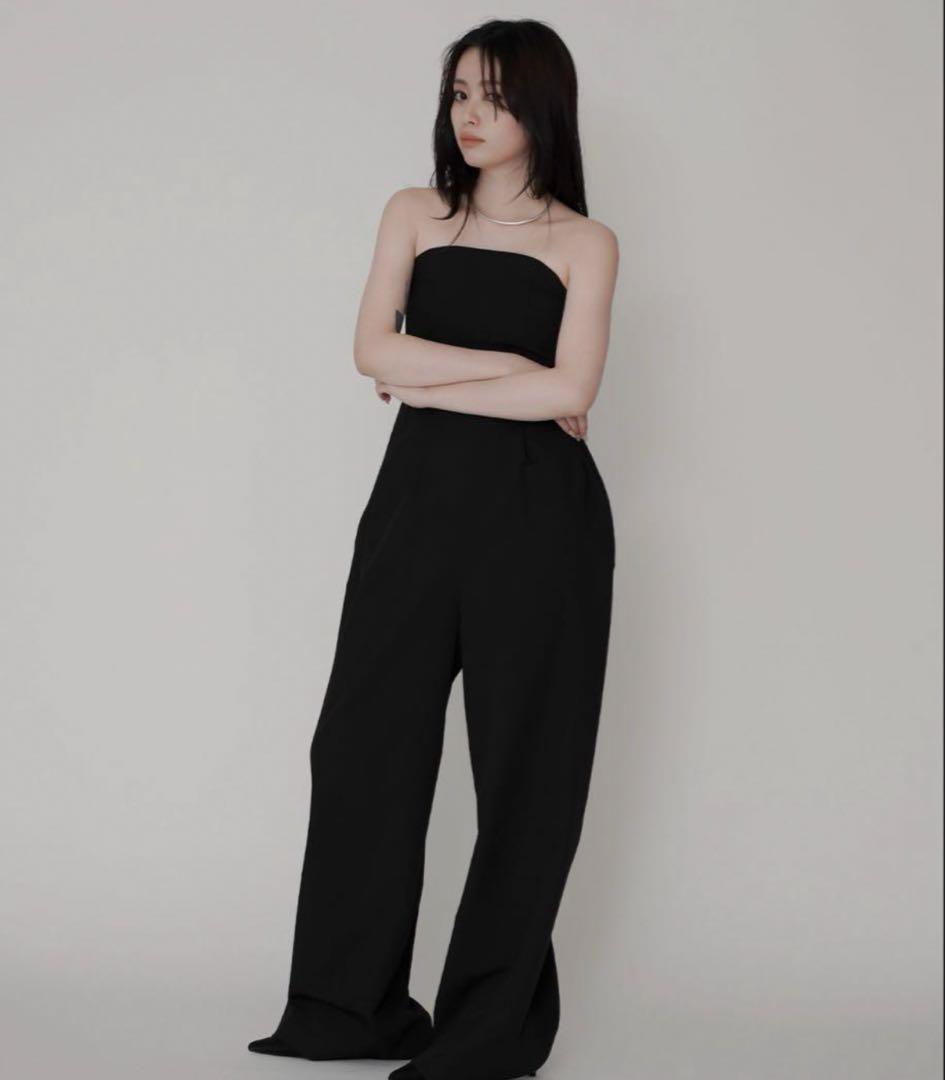 KINO THE KEI ストラップレス サロペット　オールインワン