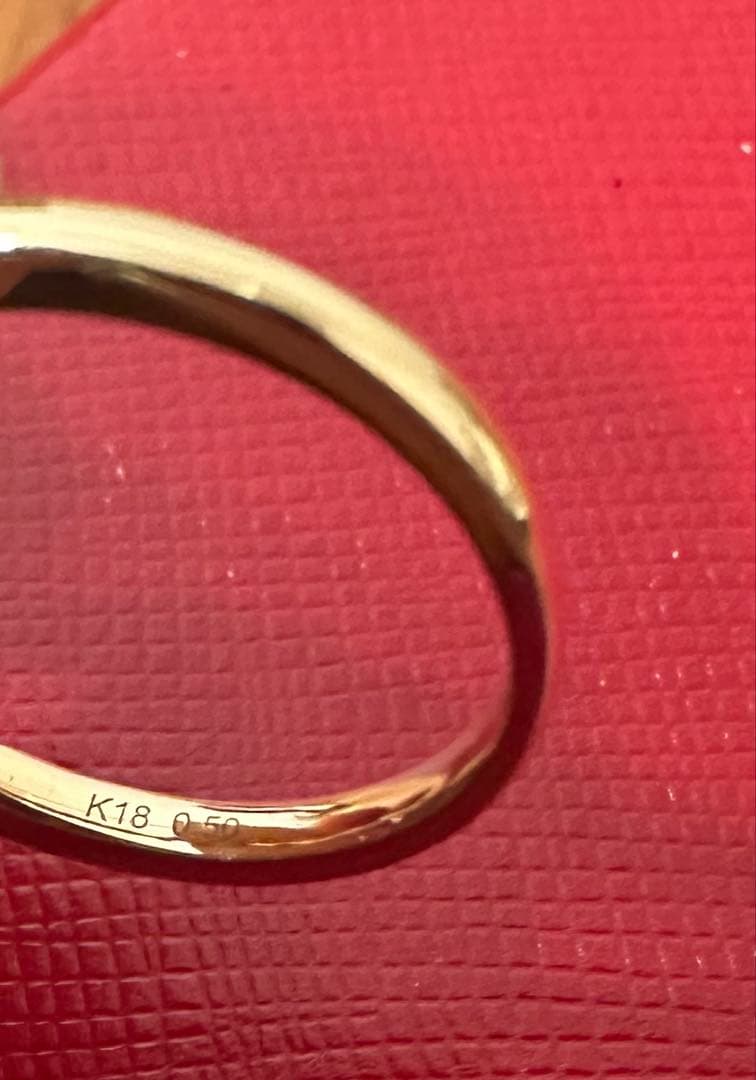 FLAGS フラッグス Bonheur05 K18PGダイヤ 0.5ctリング