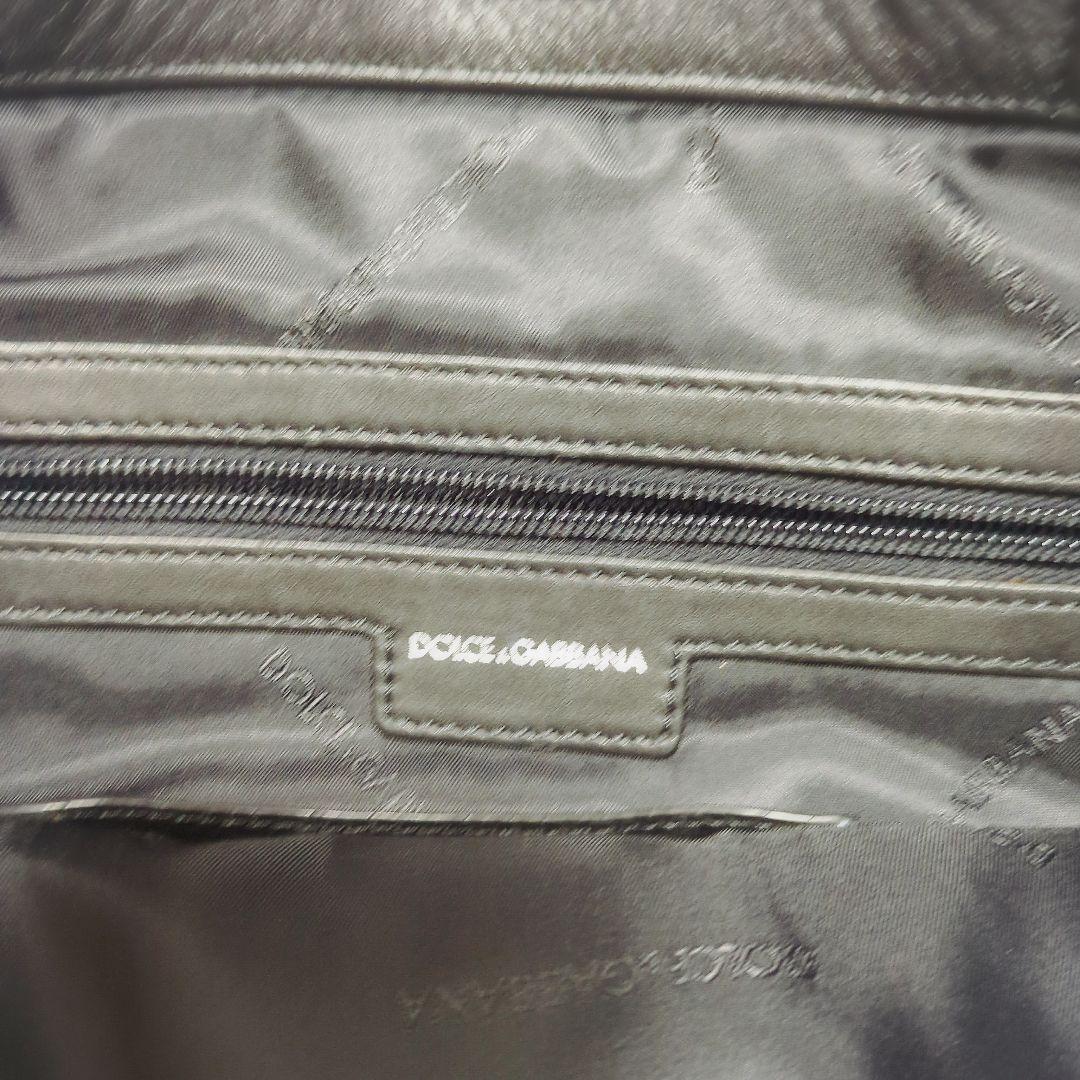 美品　ドルチェ&ガッバーナ　本革レザー　2wayトートバッグ ブラック