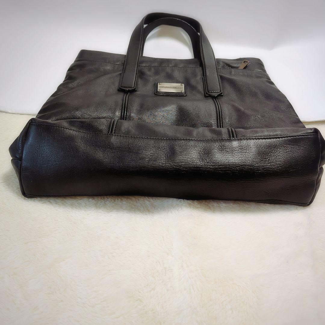 美品　ドルチェ&ガッバーナ　本革レザー　2wayトートバッグ ブラック