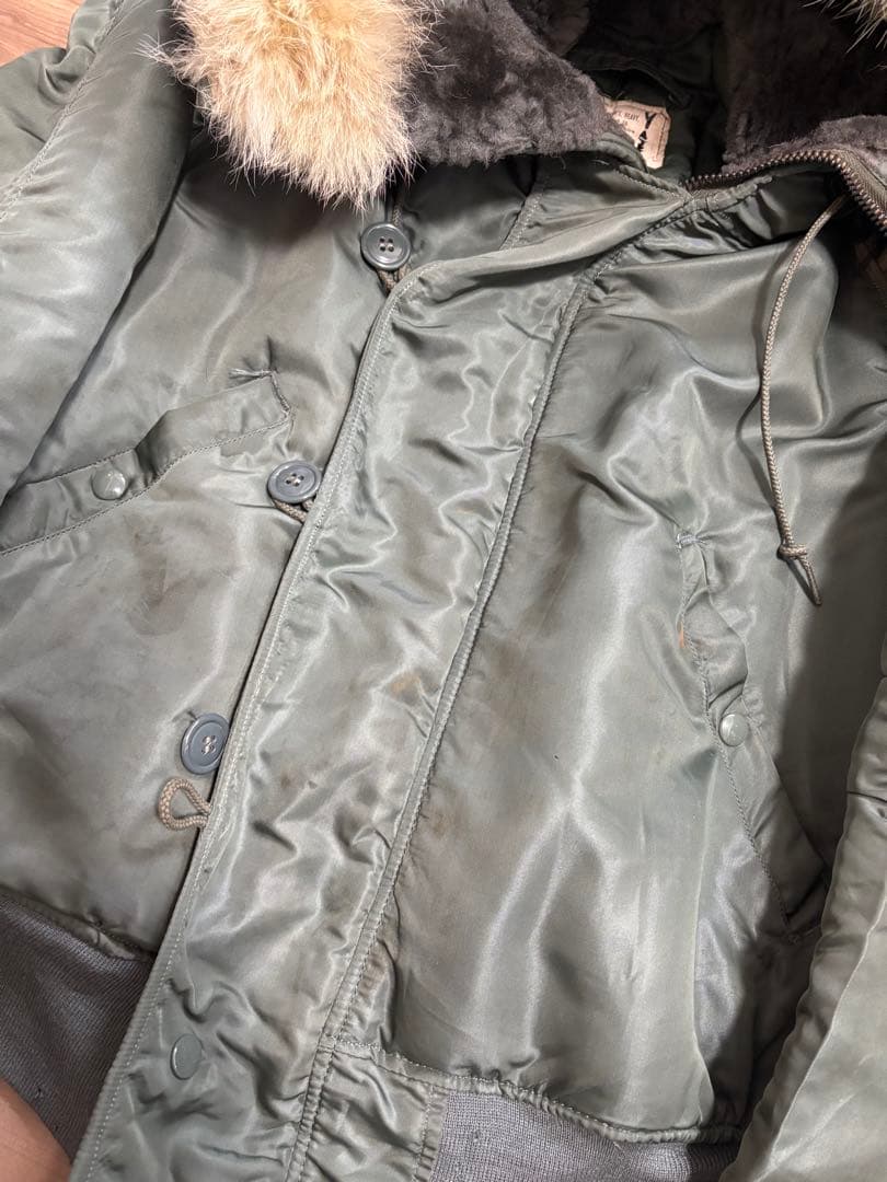 実物 60s us air force N2b フライトジャケット