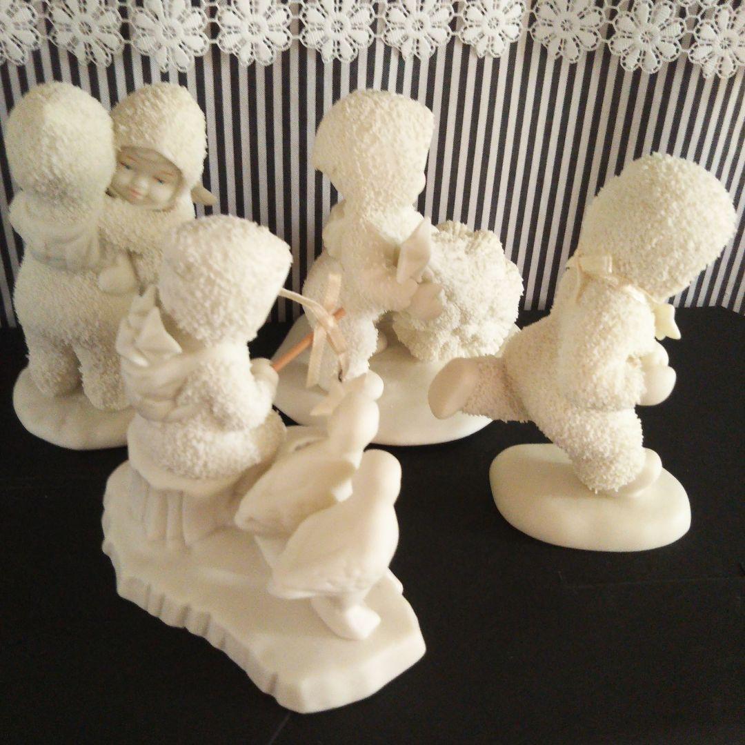 アメリカDEPARTMENT56 スノーベイビーズpセット