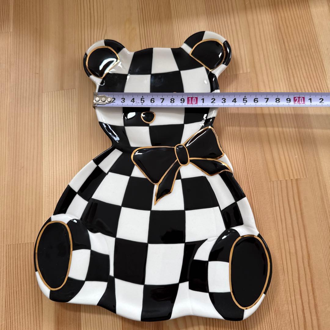 MACKENZiE-CHiLDS マッケンジーチャイルズ ベア くま 大皿