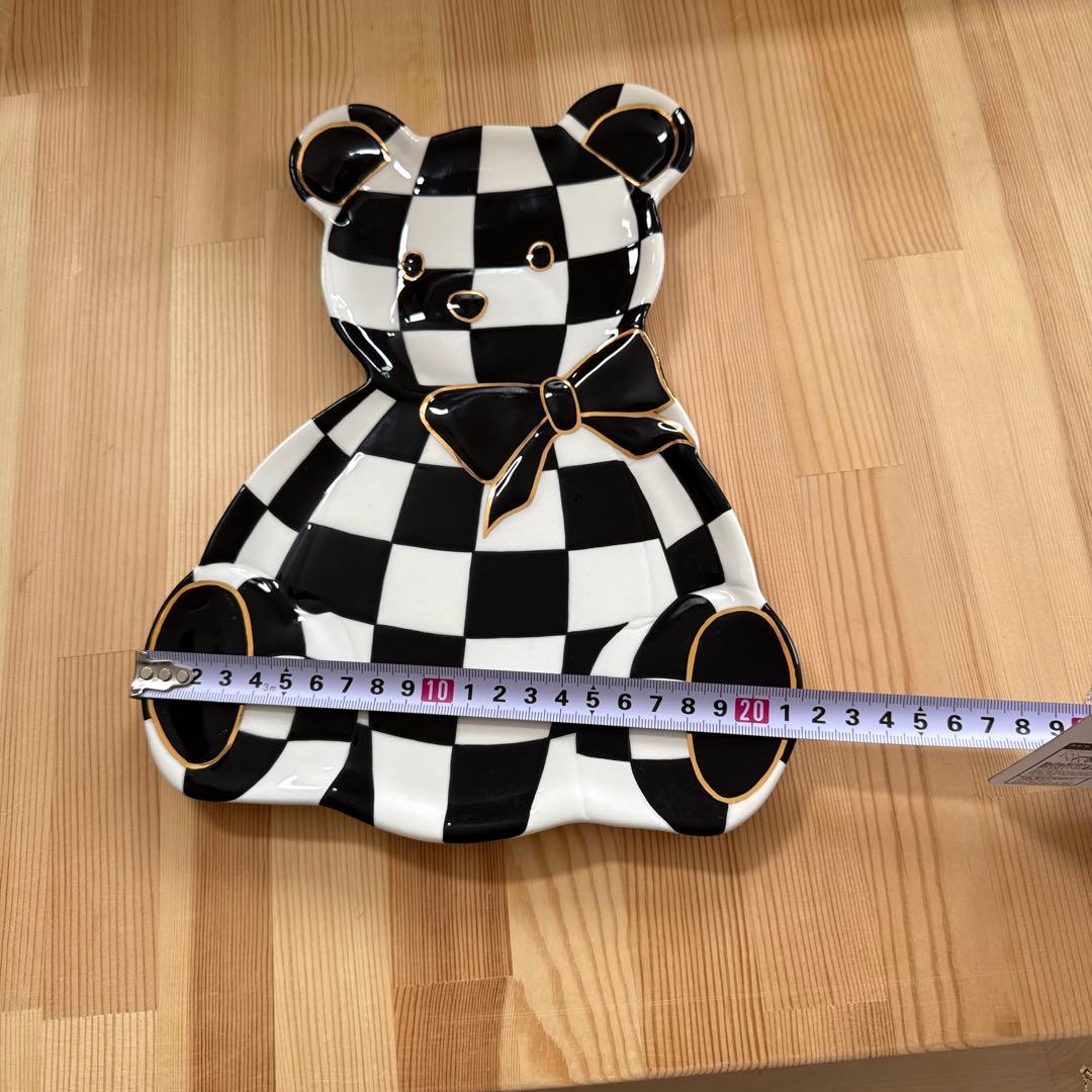 MACKENZiE-CHiLDS マッケンジーチャイルズ ベア くま 大皿