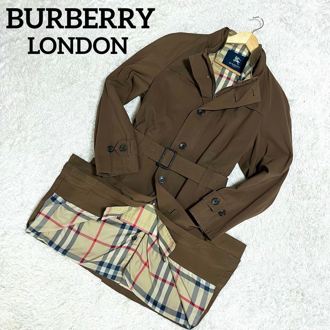 ✨激レア✨バーバリーロンドン ステンカラーコート ライナー付き LLサイズ