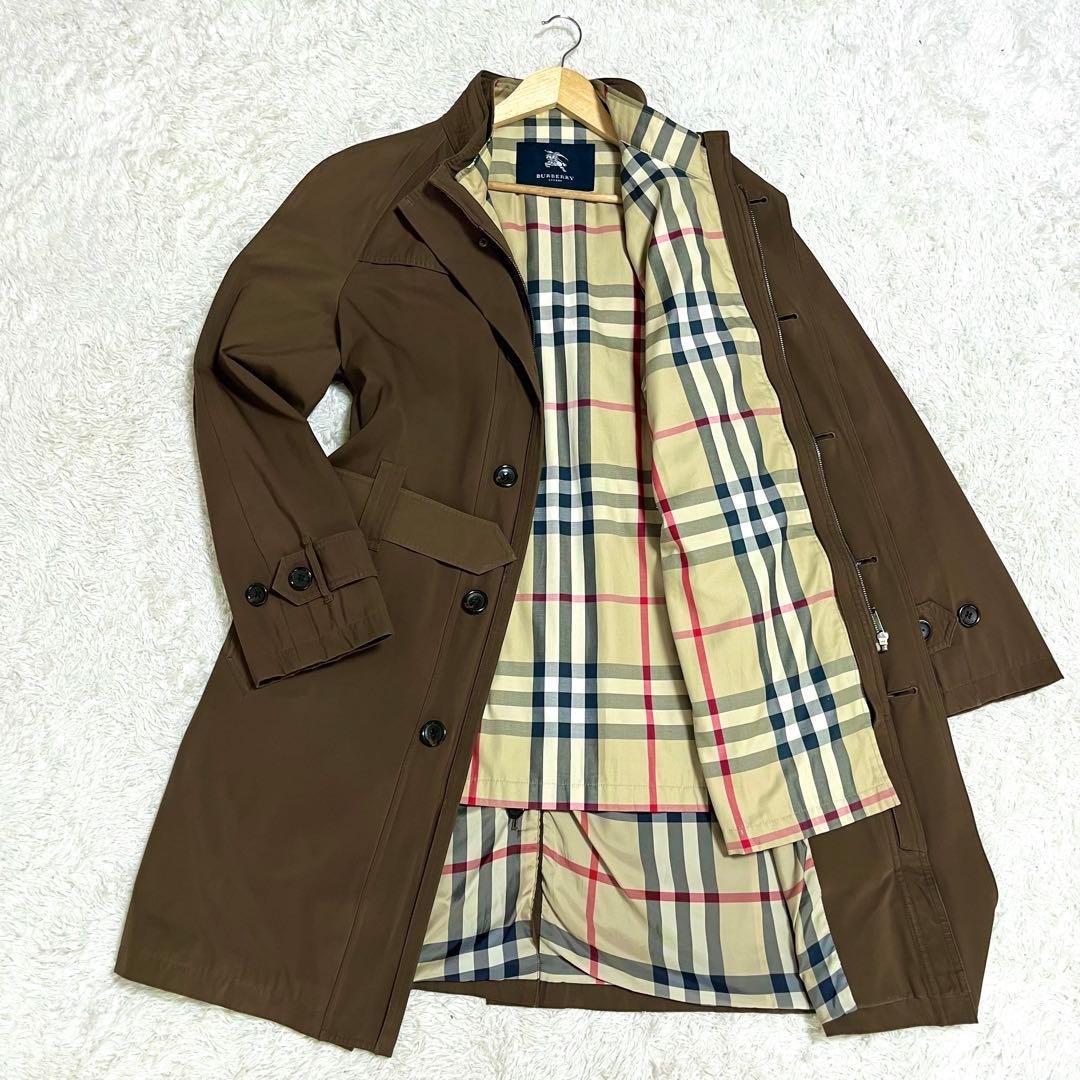 ✨激レア✨バーバリーロンドン ステンカラーコート ライナー付き LLサイズ