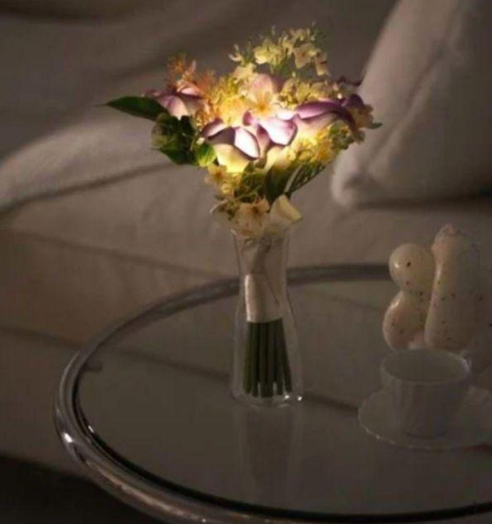 最終値下げ！半額以下【新品】ロマンティックチューリップ＆カラーブーケLED24個