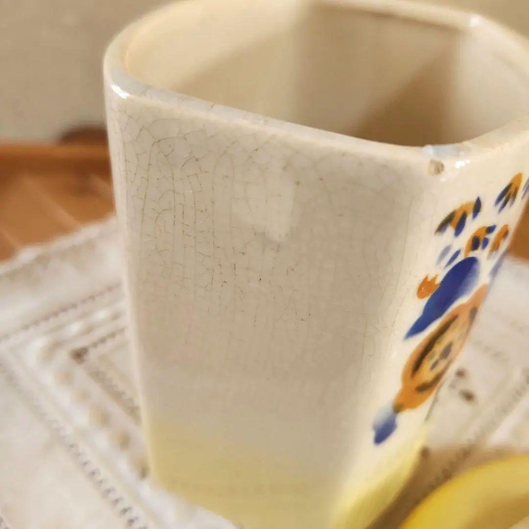 フランス　陶器キャニスター 　3個セット　 イエロー　お花柄