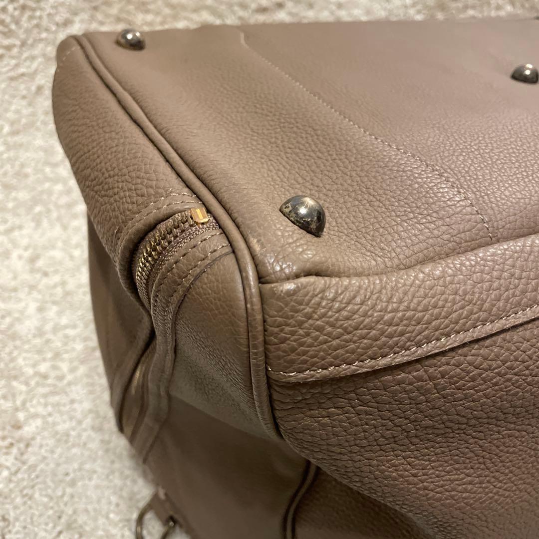 Magnu ボストンバック　Magnu美品 エルメスで使用されてる革