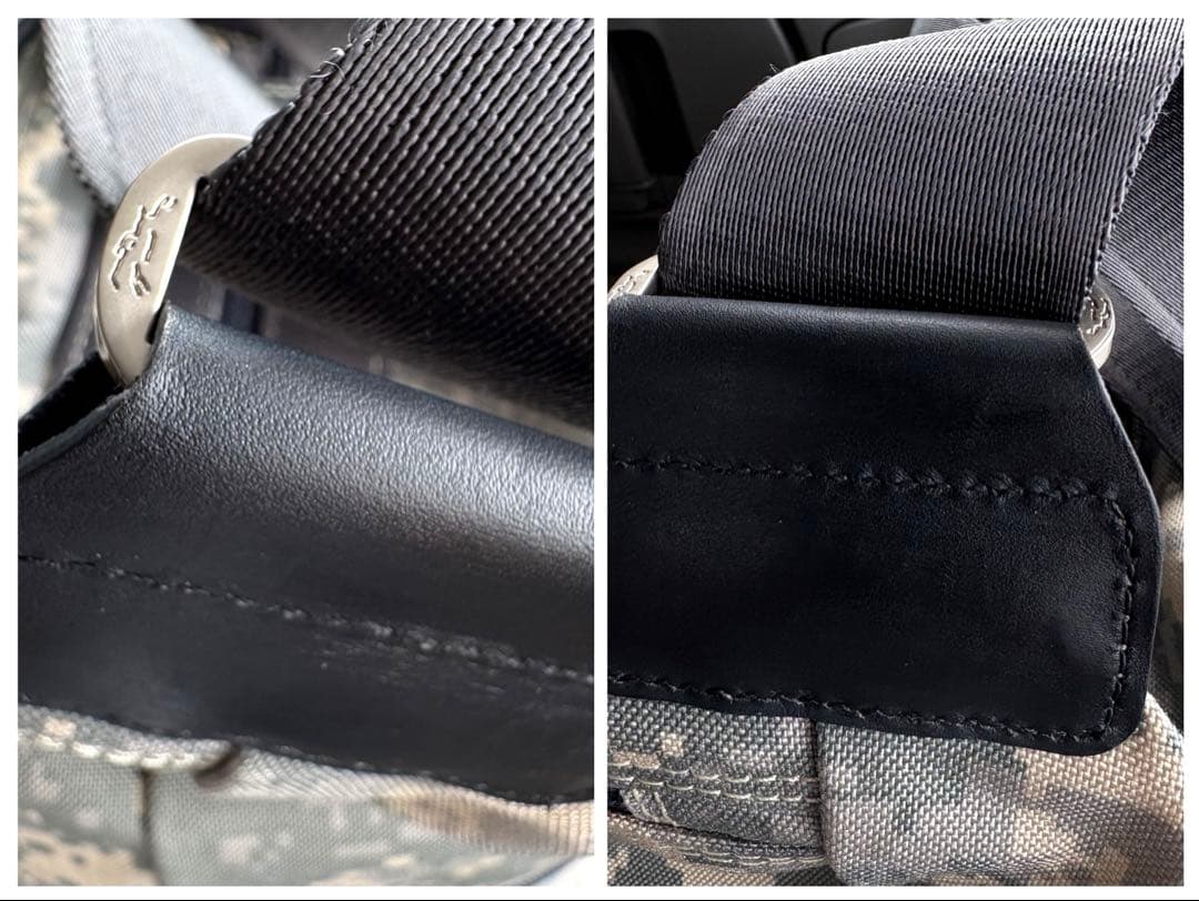 激レア　ロンシャン LONGCHAMP 迷彩柄 ボストンバッグ カーキ グレー