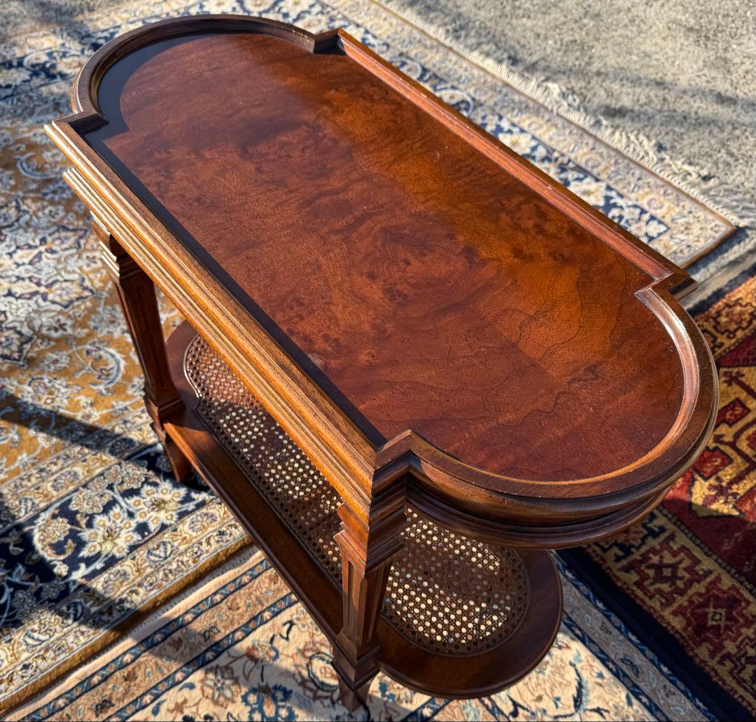 DREXEL キャメオクラシックス 楕円サイドテーブル ドレクセル