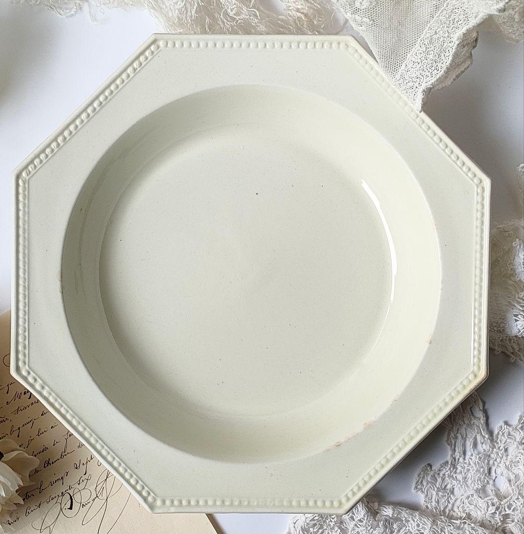 希少　美品　クレイユモントロー　オクトゴナル　フランスアンティーク