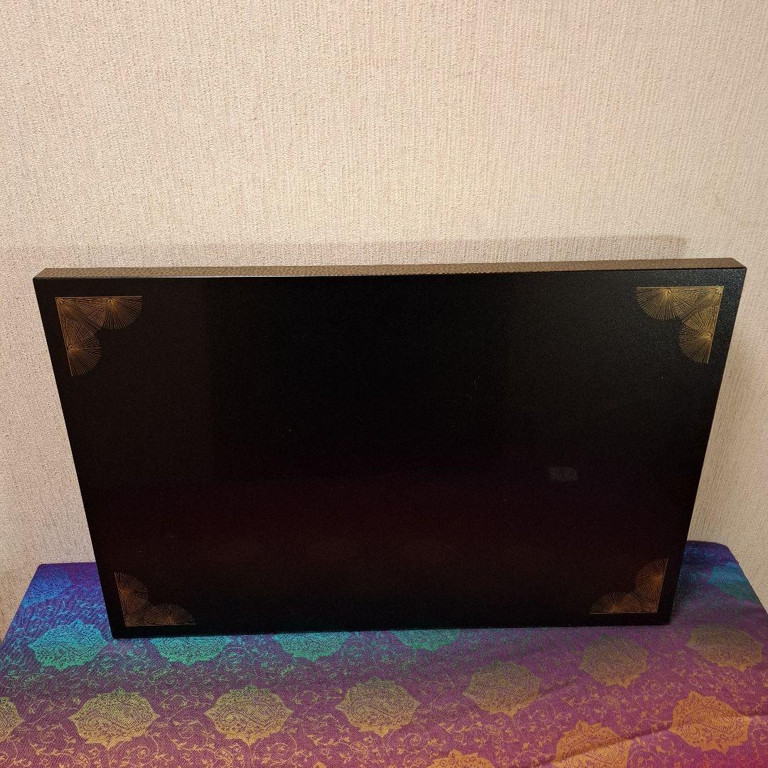 和風 木製座卓 金色装飾付き 折り畳みテーブル　 長手二月堂 宴会 旅館 法事