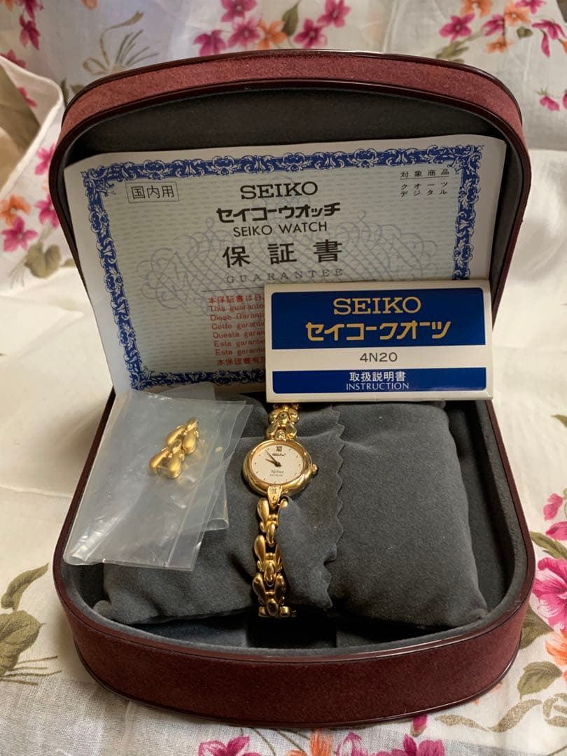 腕時計　 SEIKO EXCELINE　 電池交換済み　動作品 完品 美品