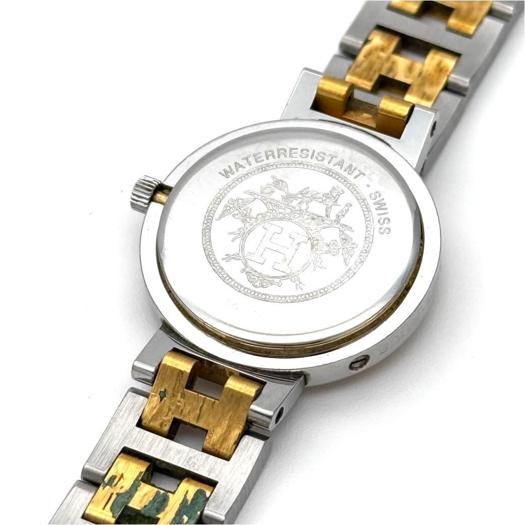 HEMRES エルメス クリッパー・レディース 稼働 腕時計 コンビ