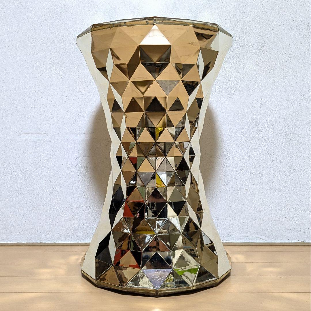 Kartell STONE カルテル ストーン スツール ゴールド 1