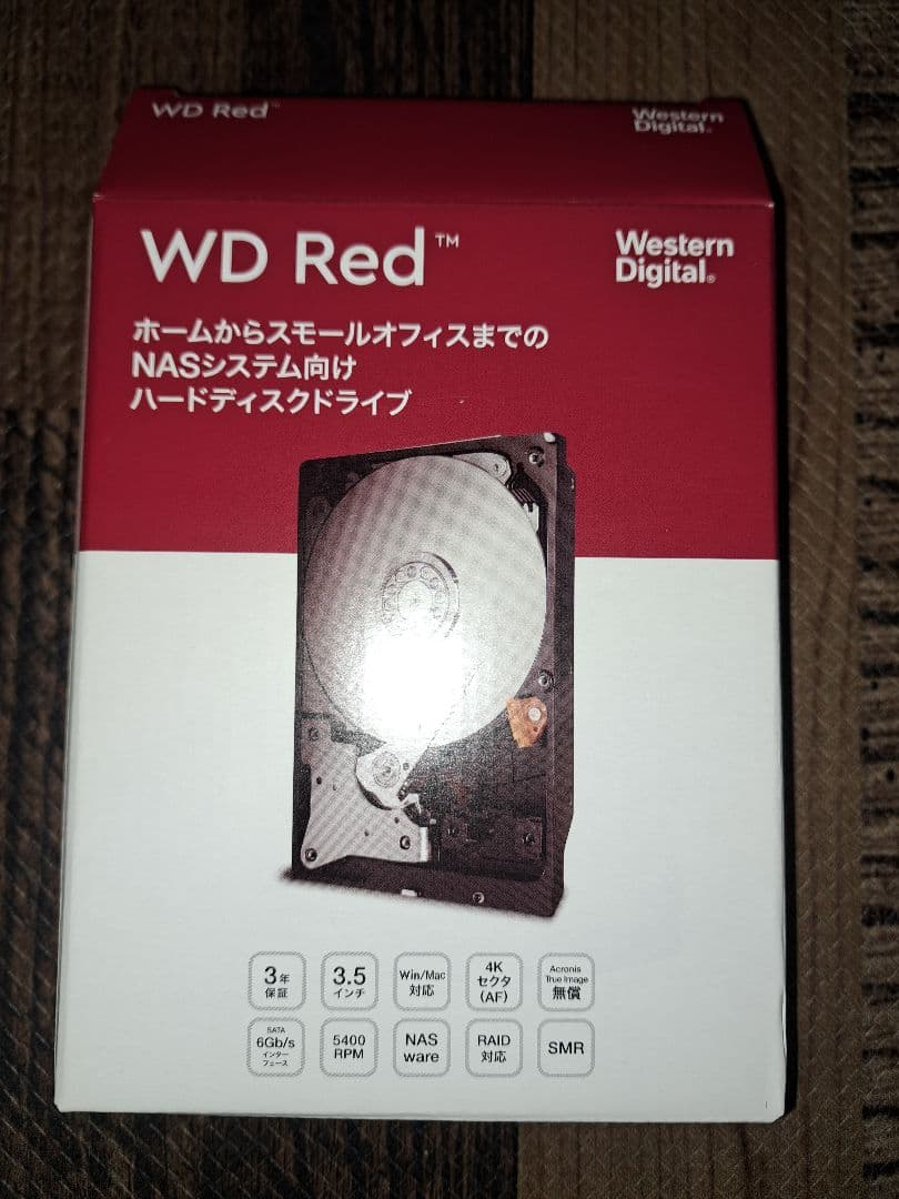 WD RED NAS用HDD 6TB