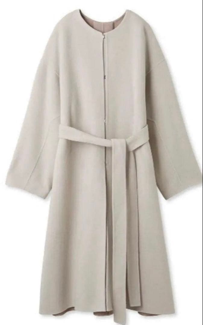 FRAY I.D カシミヤ混BALLIリバーコート IVR サイズ0