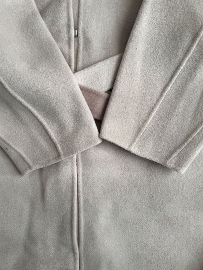 FRAY I.D カシミヤ混BALLIリバーコート IVR サイズ0