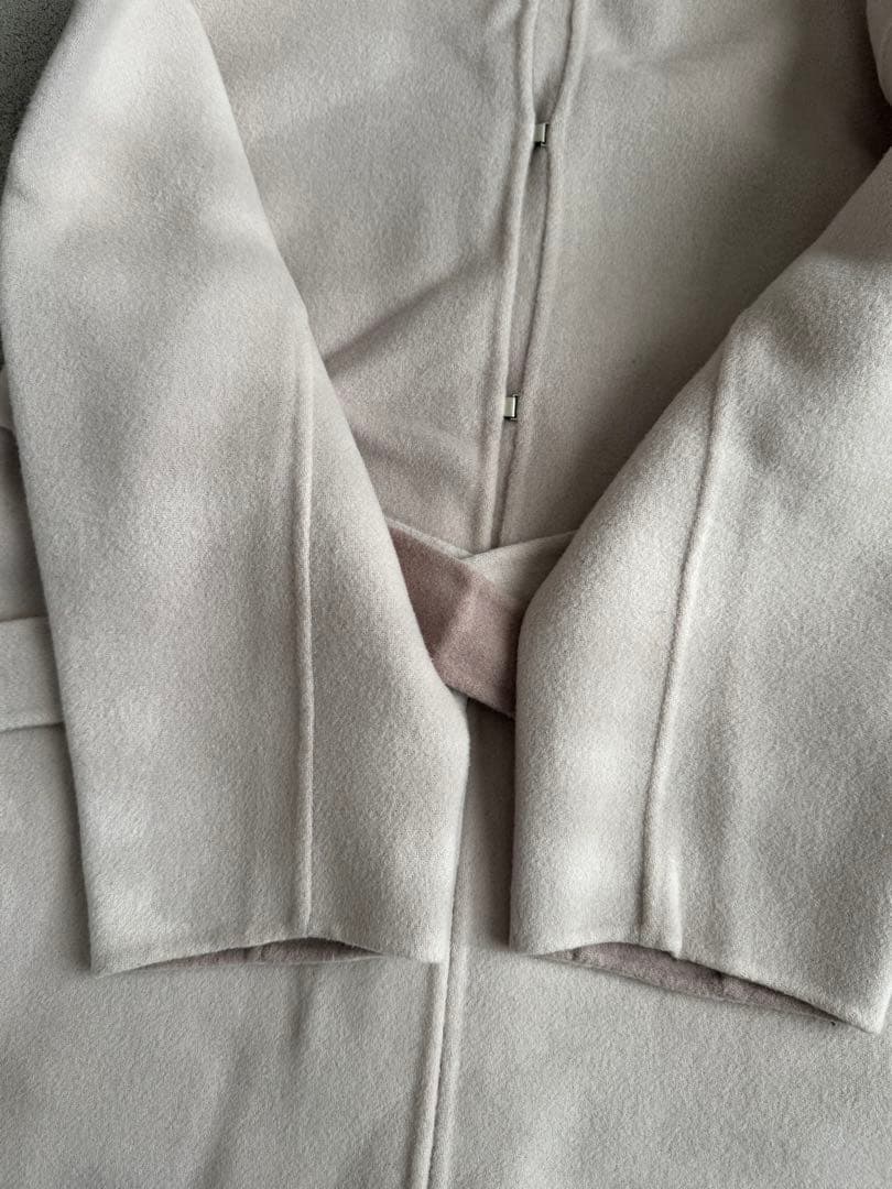 FRAY I.D カシミヤ混BALLIリバーコート IVR サイズ0