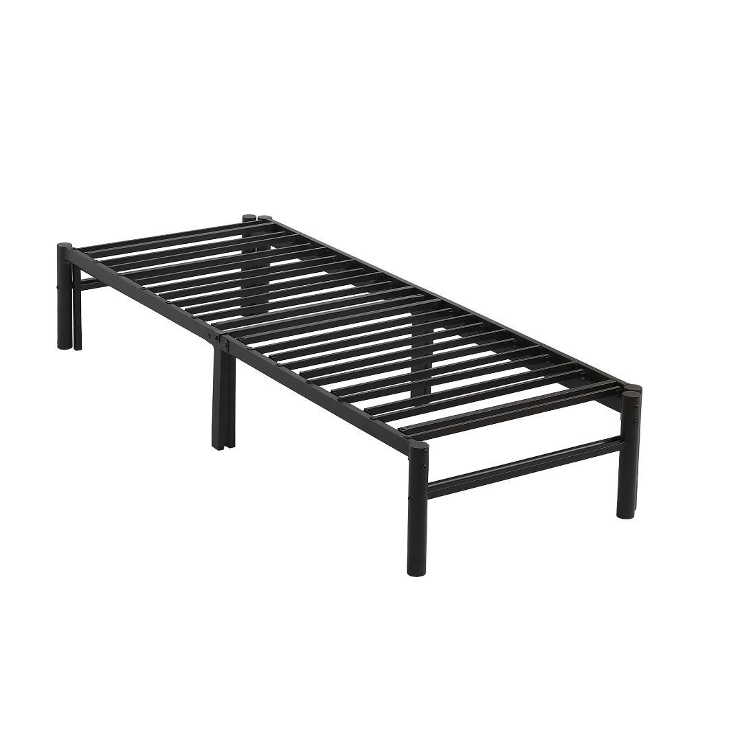 【ブラック】ディベッド 伸長式ベッド シングル セミダブル 2way 伸縮 収納