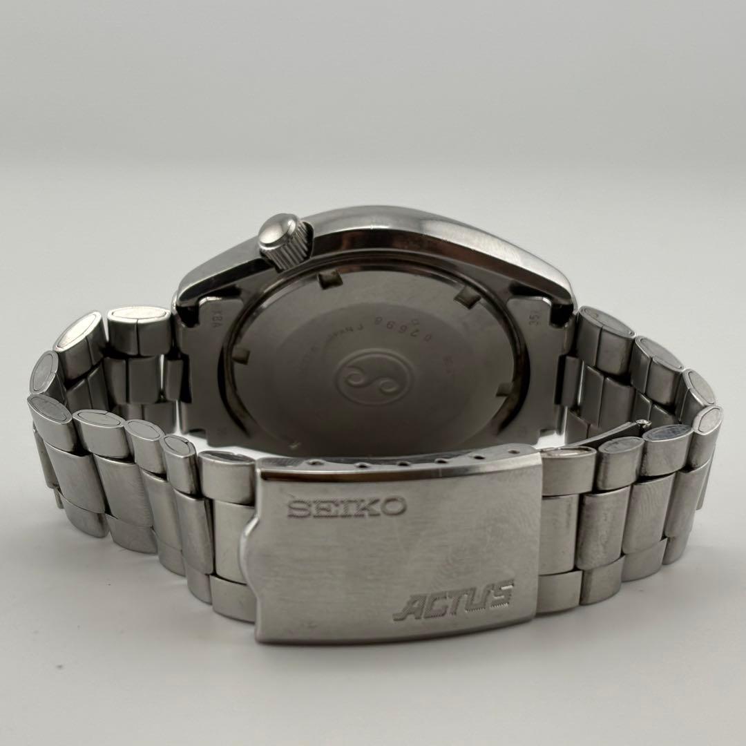 【超希少】セイコー 6306-8000 自動巻 ホワイト 美品