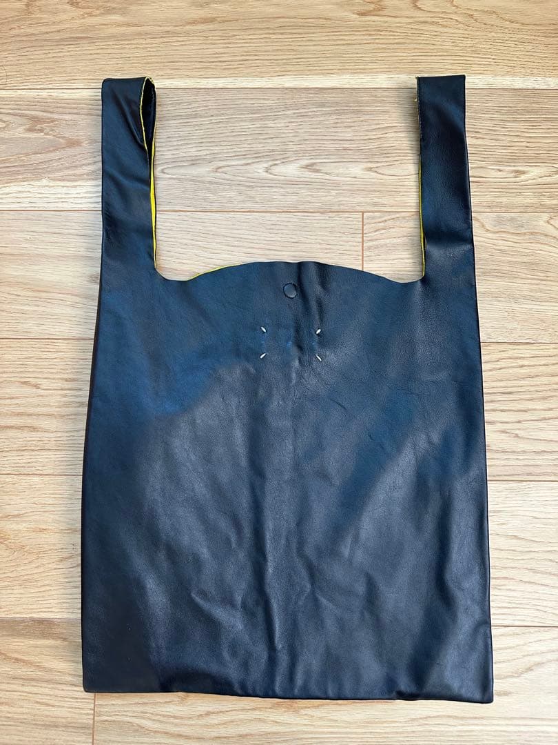 メゾンマルジェラ　レザーバッグ　ポーチ付き