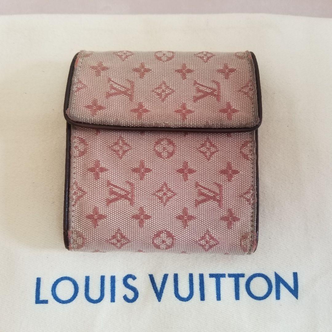 ルイヴィトン モノグラムミニ ポルト ビエ カルト クレディモネ ３つ折り財布