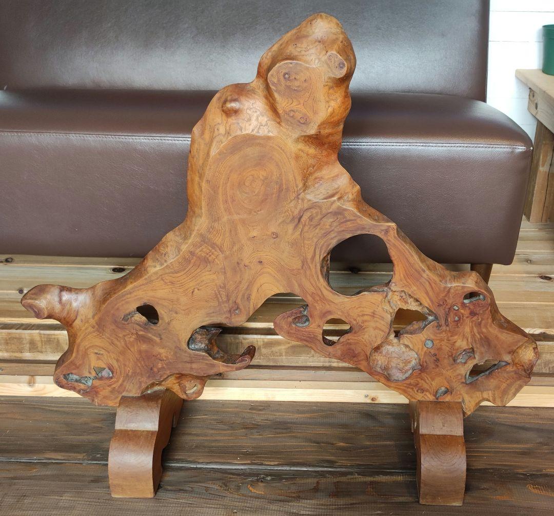 希少　天然木　衝立　仕切り　骨董　アンティーク