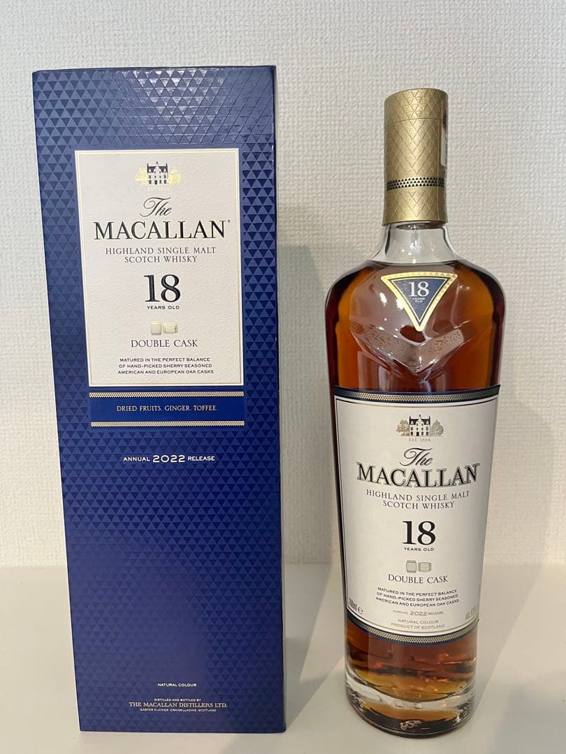 【新品】ザ・マッカラン18年 ダブルカスク