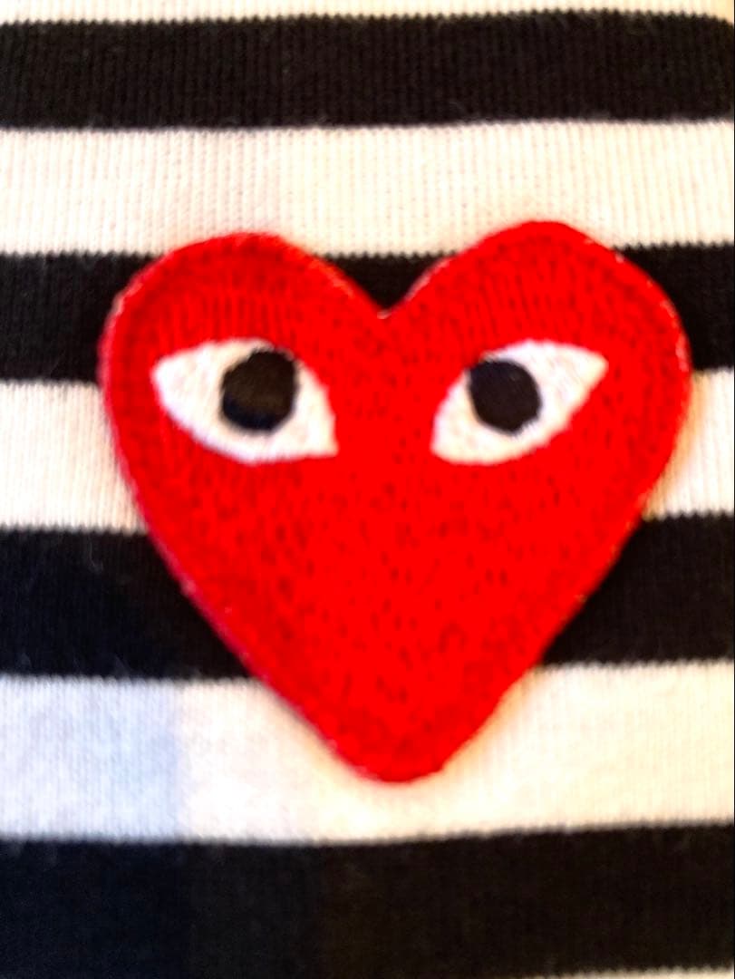 【新品未使用】COMME des GARCONS PLAY ボーダーロンT