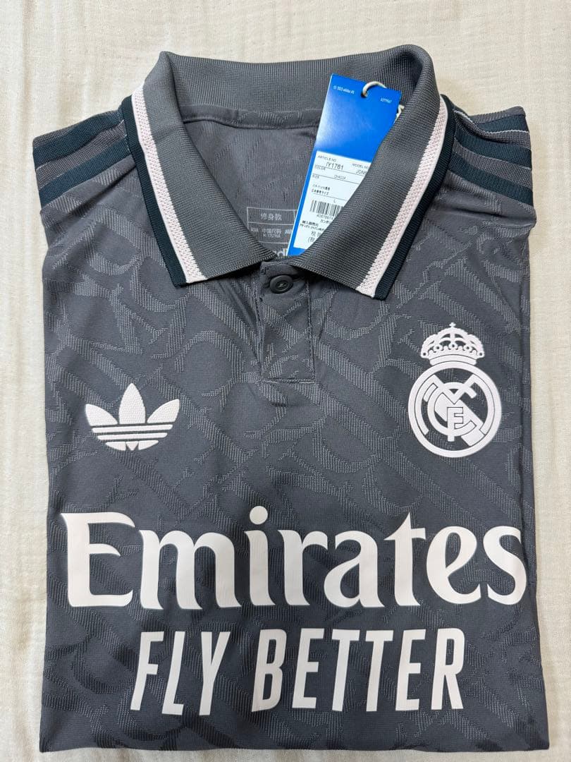 【本日限定価額‼️】24-25 レアルマドリー 3rd オーセンティック Lサイズ