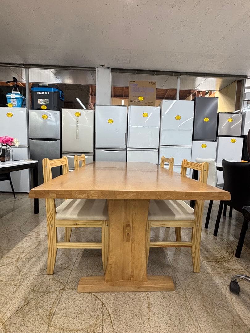 木製 ダイニングテーブルのみ