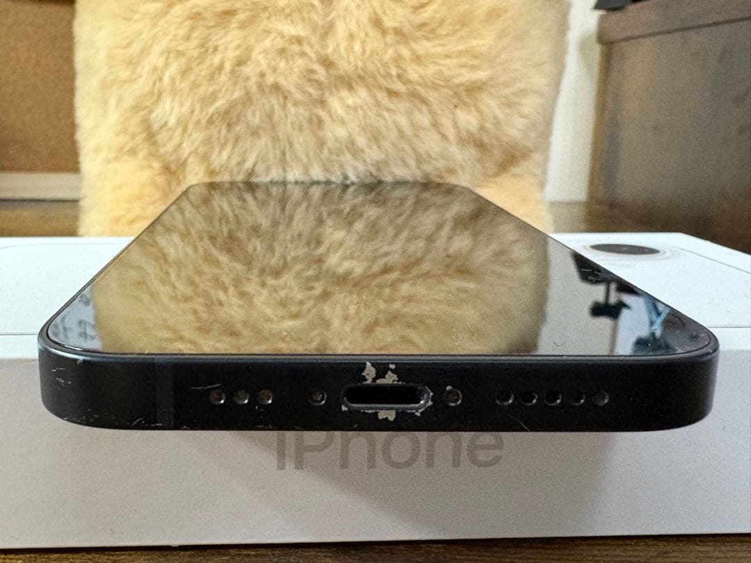 iPhone 13 128GB ブラック SIMフリー 傷あり バッテリー78%