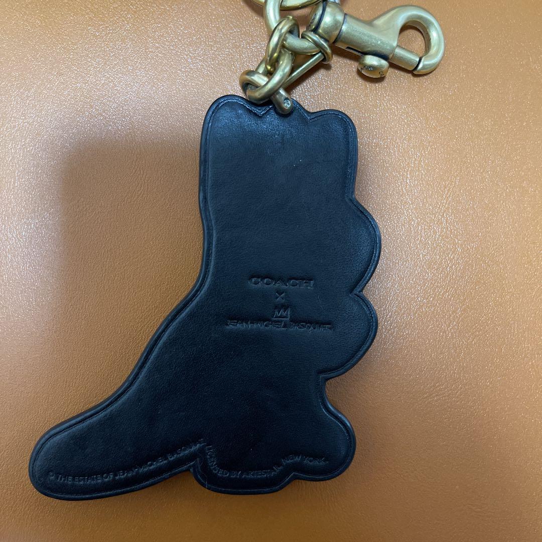 値引き！！coach バスキア　コラボ　キーホルダー
