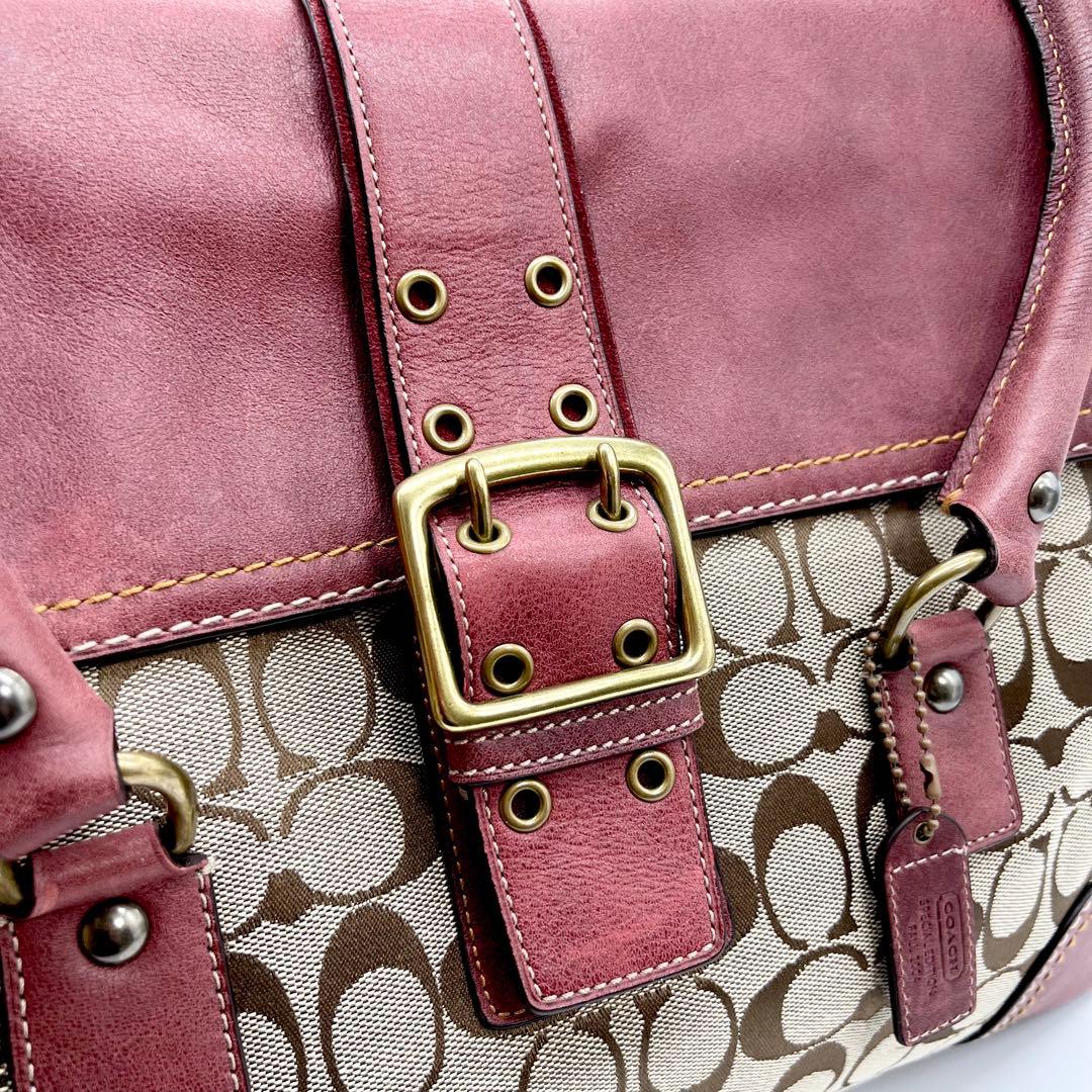 専用Coach 5774 Soho Signature Totebag y2k